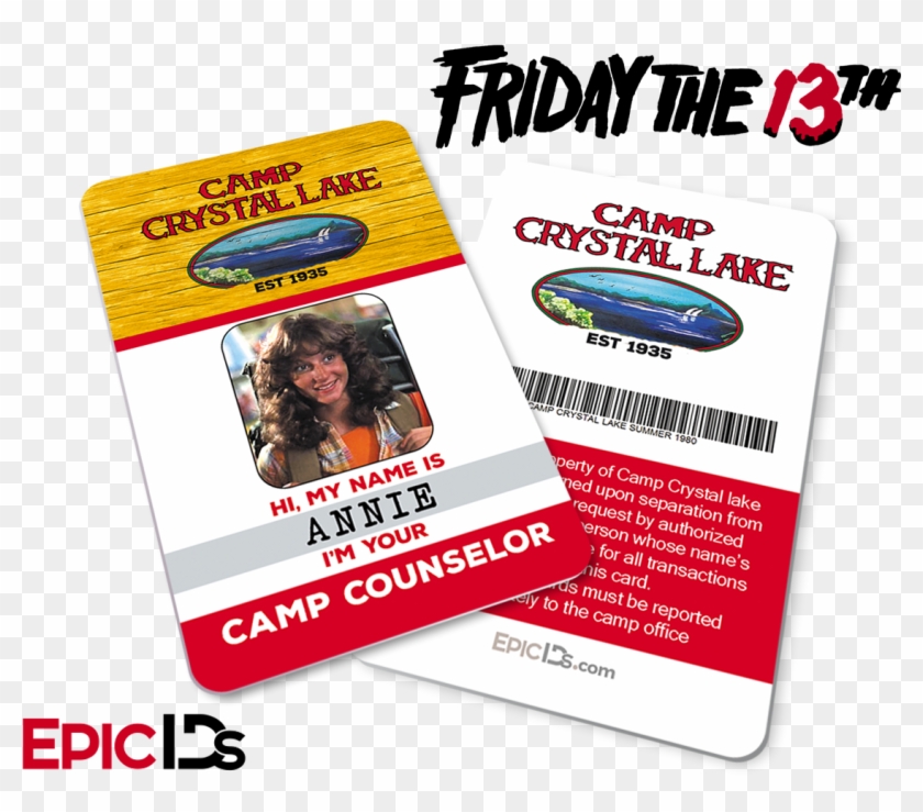 Friday The 13th Inspired Camp Crystal Lake - Friday The 13th Clipart #942460