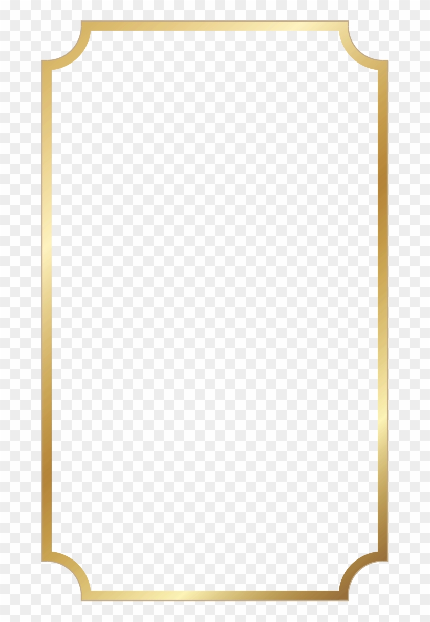 Frame Gold Icon Free Clipart Hq Clipart - Png Download #942616