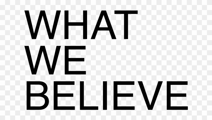 Believe Png - Black-and-white Clipart #942659