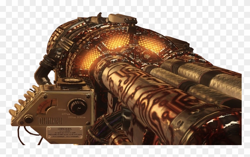 790 X 486 4 - Bo3 Thunder Gun Png Clipart
