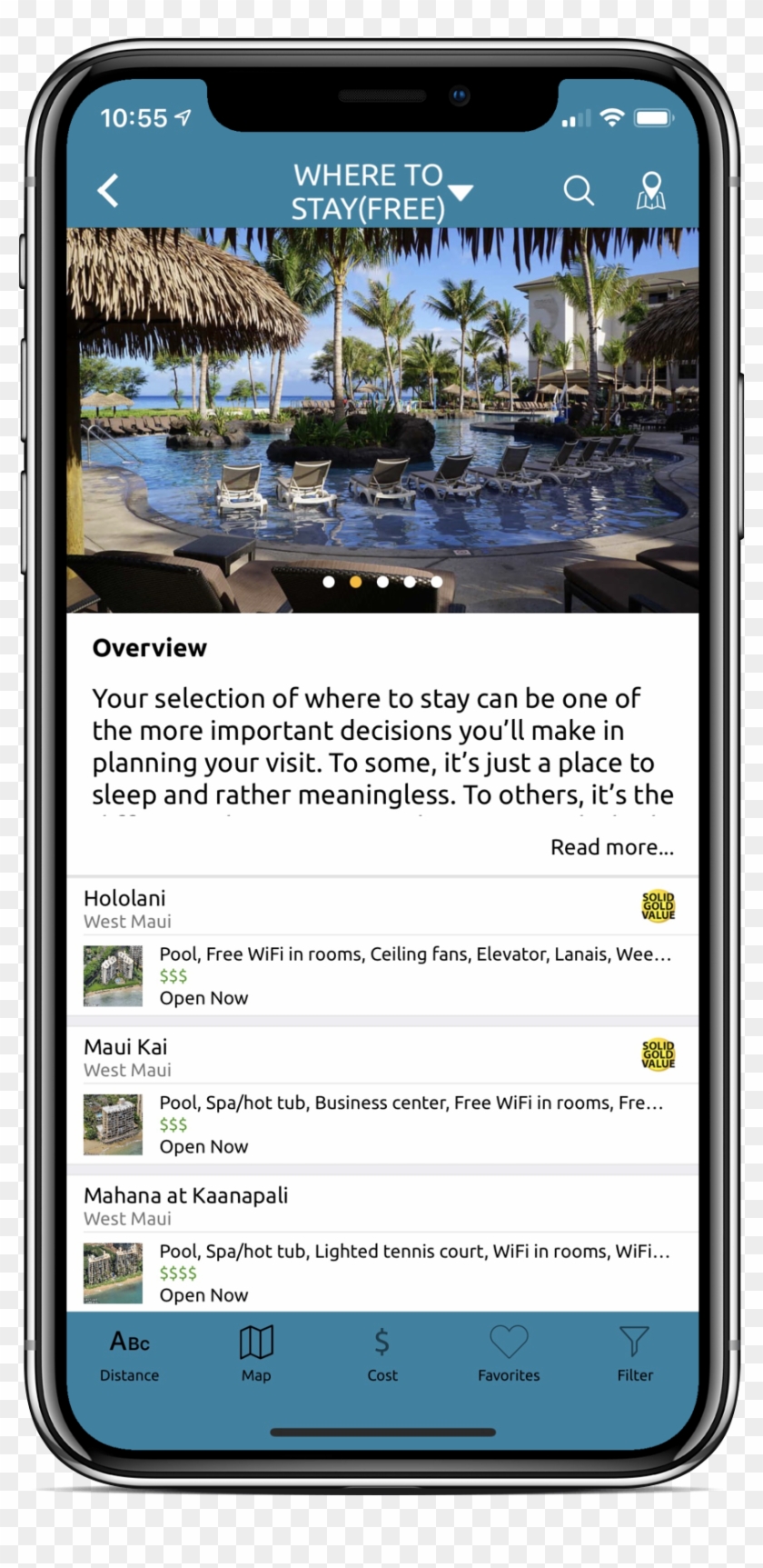 Maui App - Hawaii Revealed - Smartphone Clipart