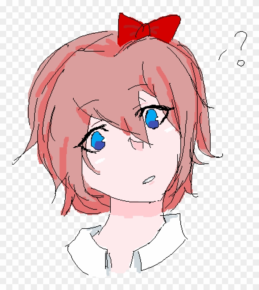 Sayori - Cartoon Clipart #942775