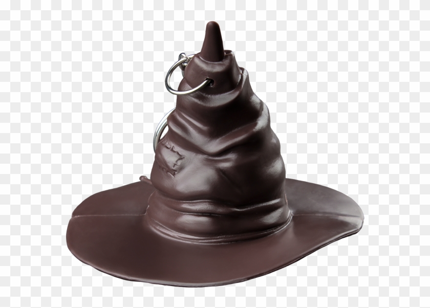 Talking Sorting Hat Keychain - Chocolate Clipart
