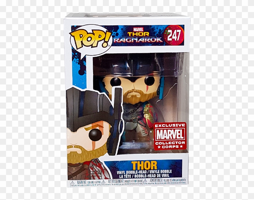 Thor Mcc Exclusive Pop Vinyl Figure - Thor Ragnarok Funko Pop Clipart #943906