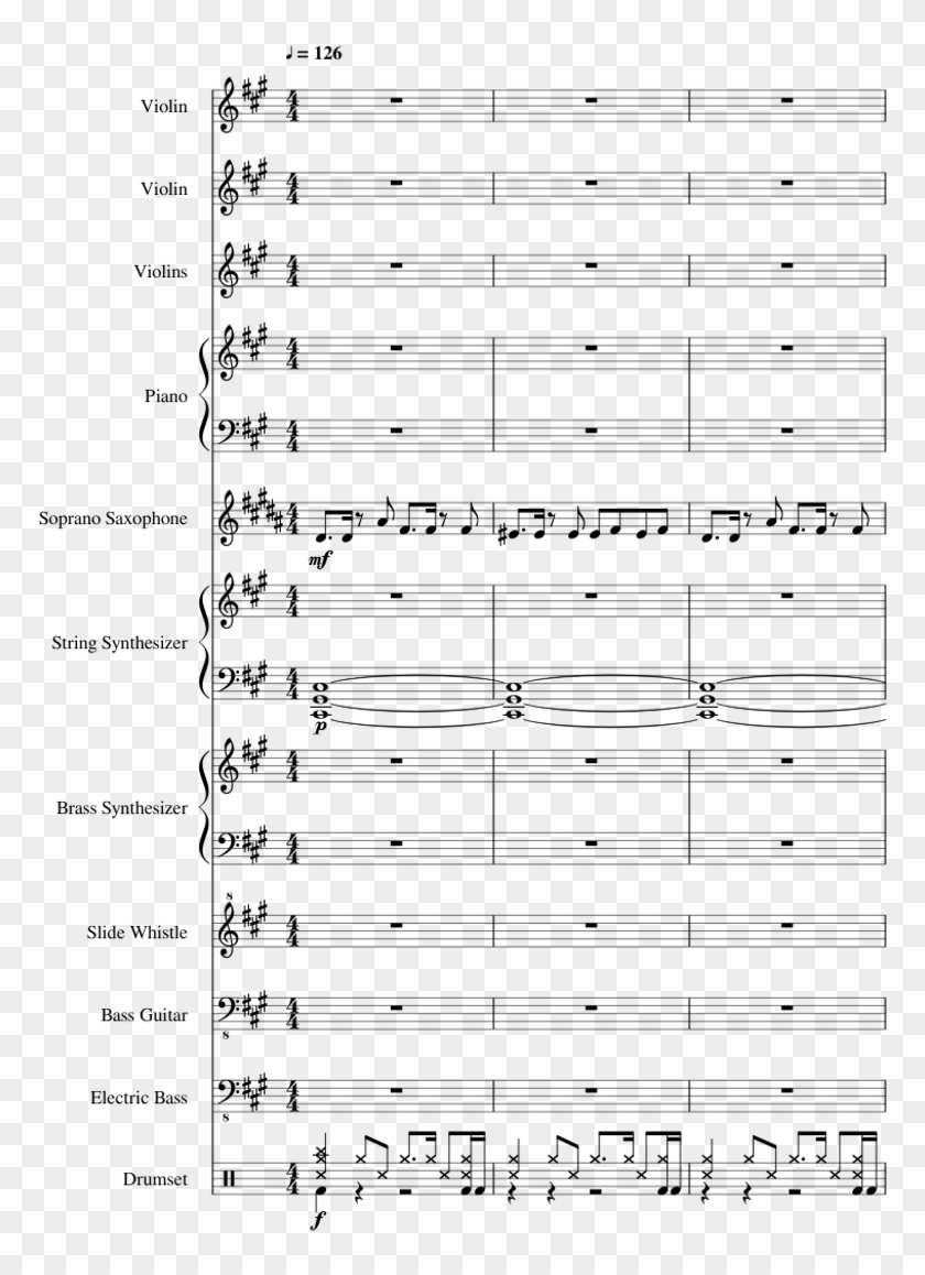 Bts - Sheet Music Clipart