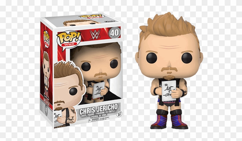 Chris Jericho Purple Costume Pop Vinyl Figure - Chris Jericho Funko Pop Clipart #944569