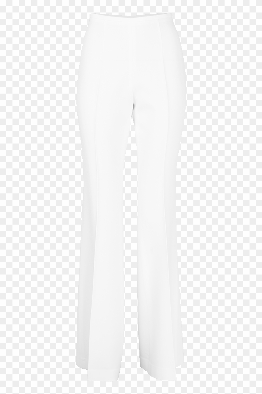 Michael Kors Side Zip Flare Pant In White - Pocket Clipart #944570