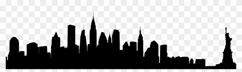 New York Png - Black And White Ny Skyline Clipart