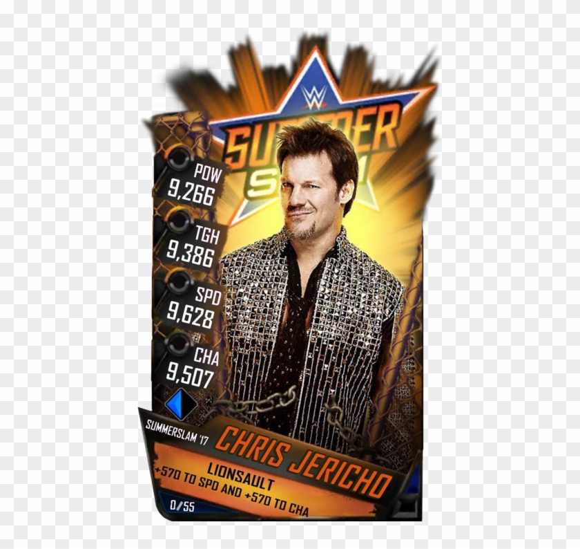 Chrisjericho S3 15 Summerslam17 - Wwe Supercard Jimmy Uso Clipart