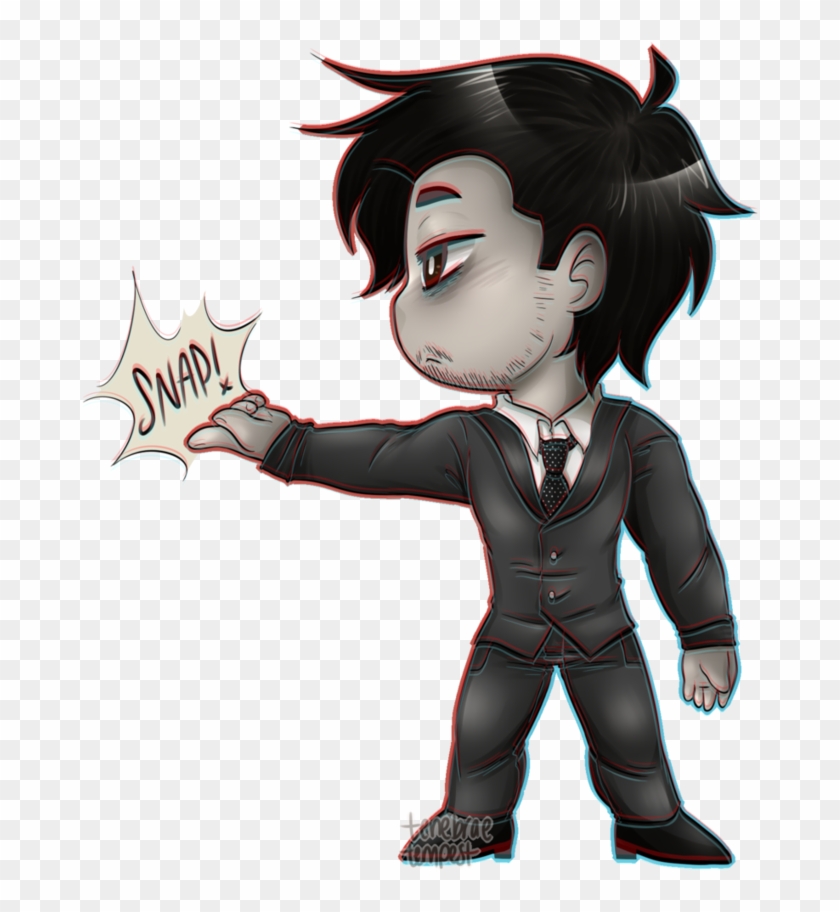 Darkiplier Chibi Clipart