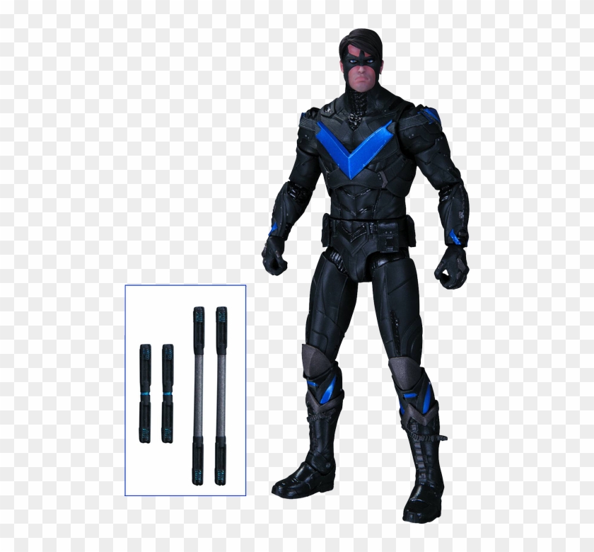 Arkham Knight - Arkham Knight Nightwing Figure Clipart #944899
