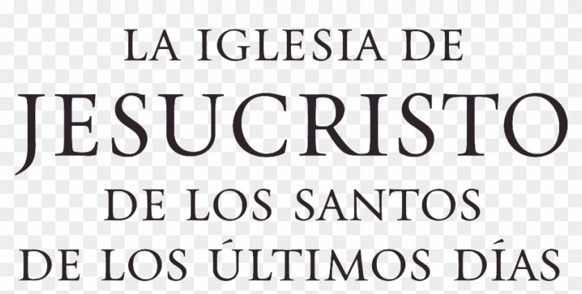 Logo De La Iglesia De Jesucristo De Los Santos De Los - Sud Iglesia De Jesucristo Clipart