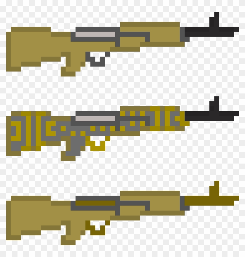 Download Now - Pixel Art M1 Garand Clipart #945201