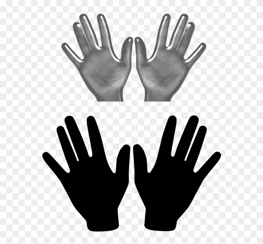 Hands, Fingers, Spread, Left, Right, Chirality - Hands Png Clipart #945261