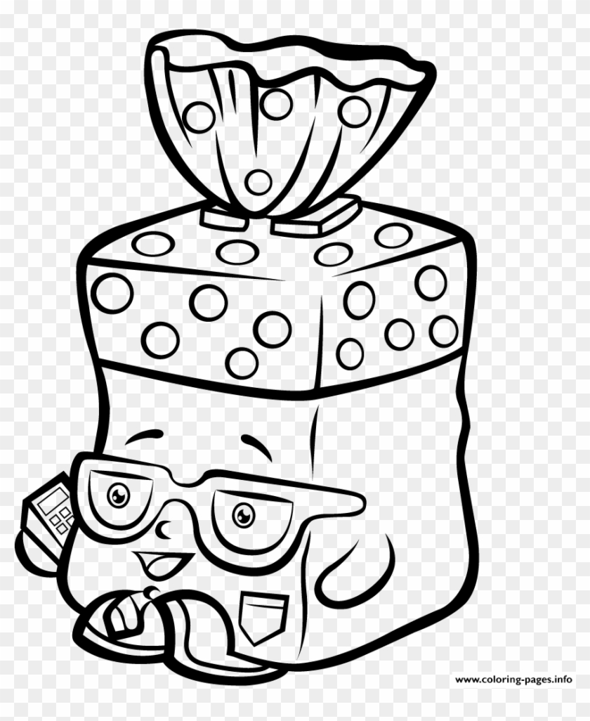 Bread Head From Season 1 Shopkins Season 1 Coloring - Shopkin Season 7 Coloring Pages Clipart #945297