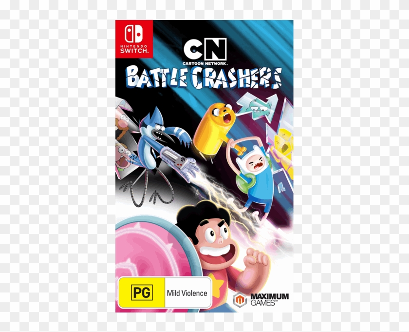 Battle Crashers - Nintendo Switch Cartoon Network Clipart #945444