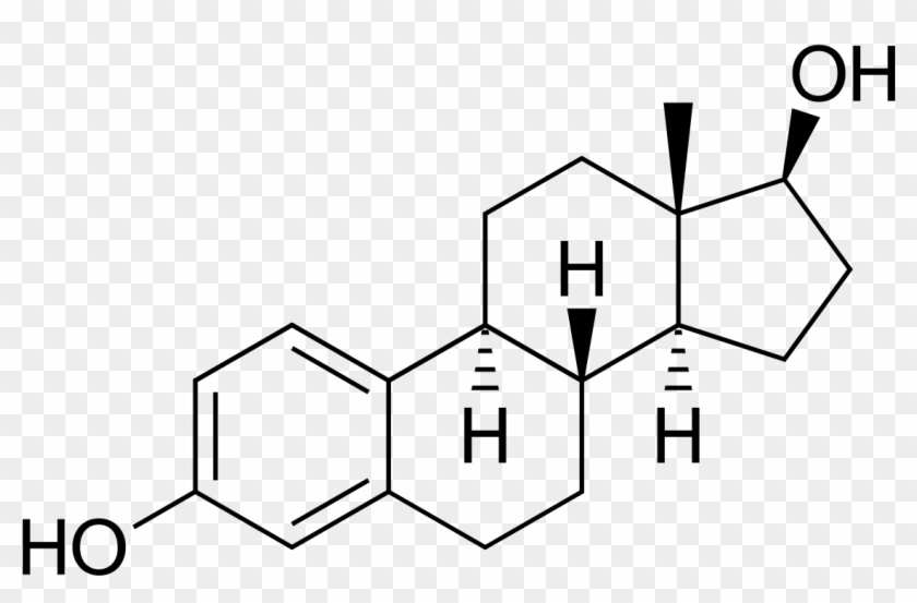 Estradiol Structure Clipart #945481