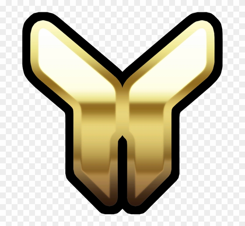 Desired Skill Rating - Overwatch Gold Rank Png Clipart