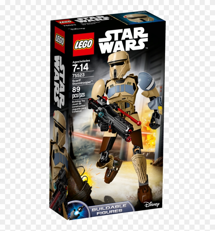 Lego Star Wars Buildable Figures Scarif Stormtrooper Clipart #945995