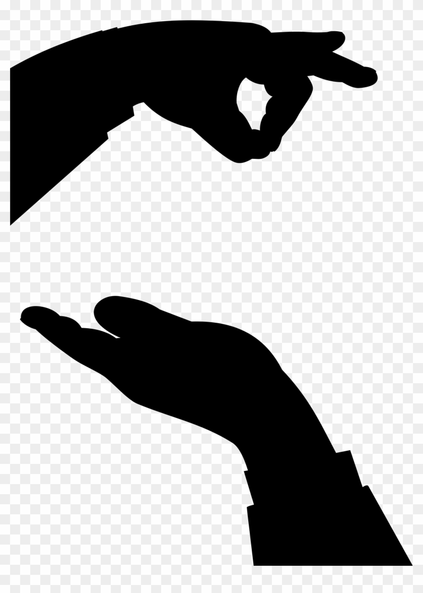 1742 X 2357 4 - Hands Silhouette Clipart