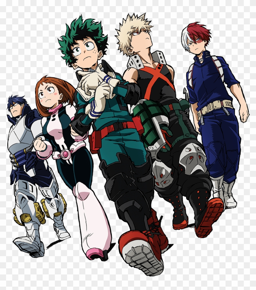 Students Png - My Hero Academia Two Heroes Clipart