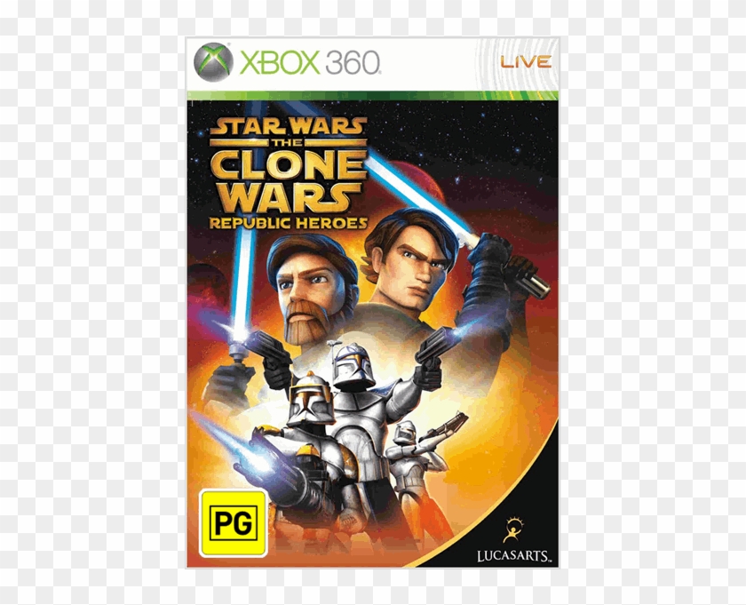 Star Wars The Clone Wars - Star Wars The Clone Wars Wii Clipart