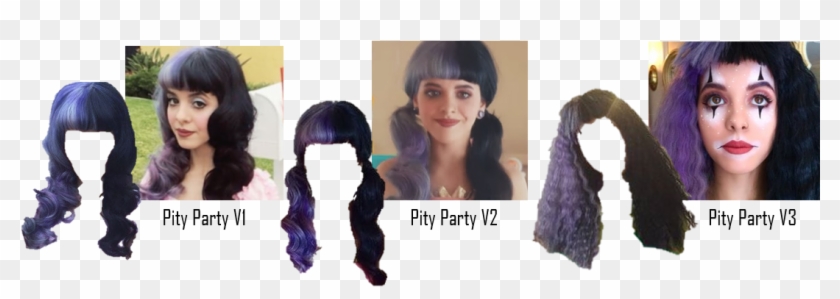 Melanie Martinez Hair Png - Melanie Martinez Pity Party Transparent Clipart