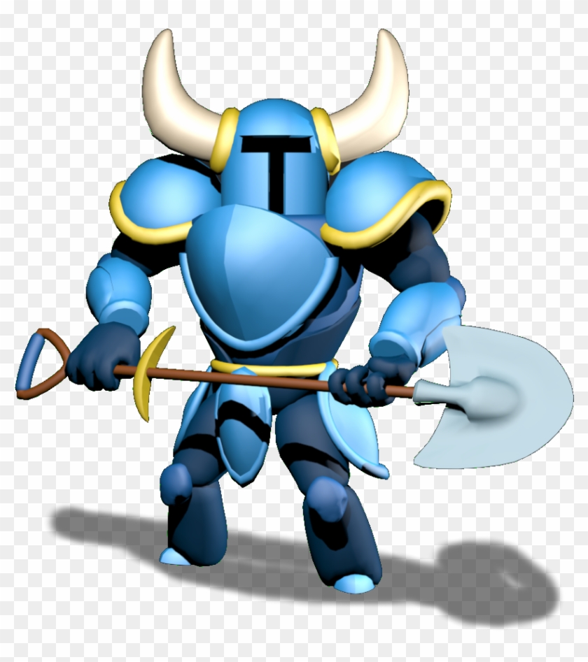 Shovel Knight Png - Shovel Knight 3d Model Clipart