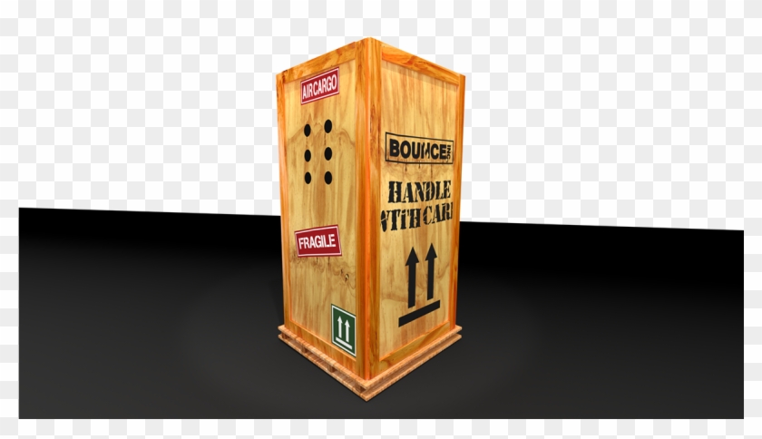 Bounce Inc Shipping Crate , Png Download - Plywood Clipart