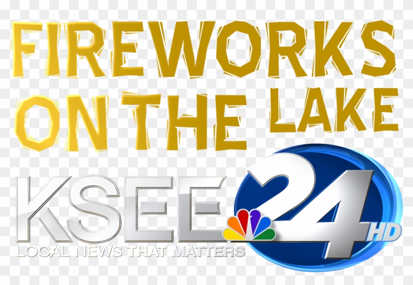 Ksee24 Fireworks On The Lake - Bentley University Clipart
