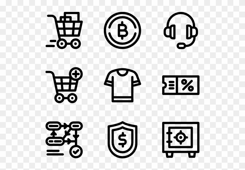 Ecommerce - Instagram Highlight Icons Social Media Clipart