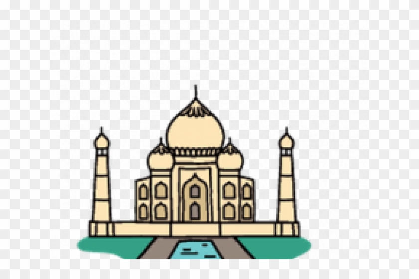 Taj Mahal Clipart Clip Art - Clipart Taj Mahal Cartoon - Png Download