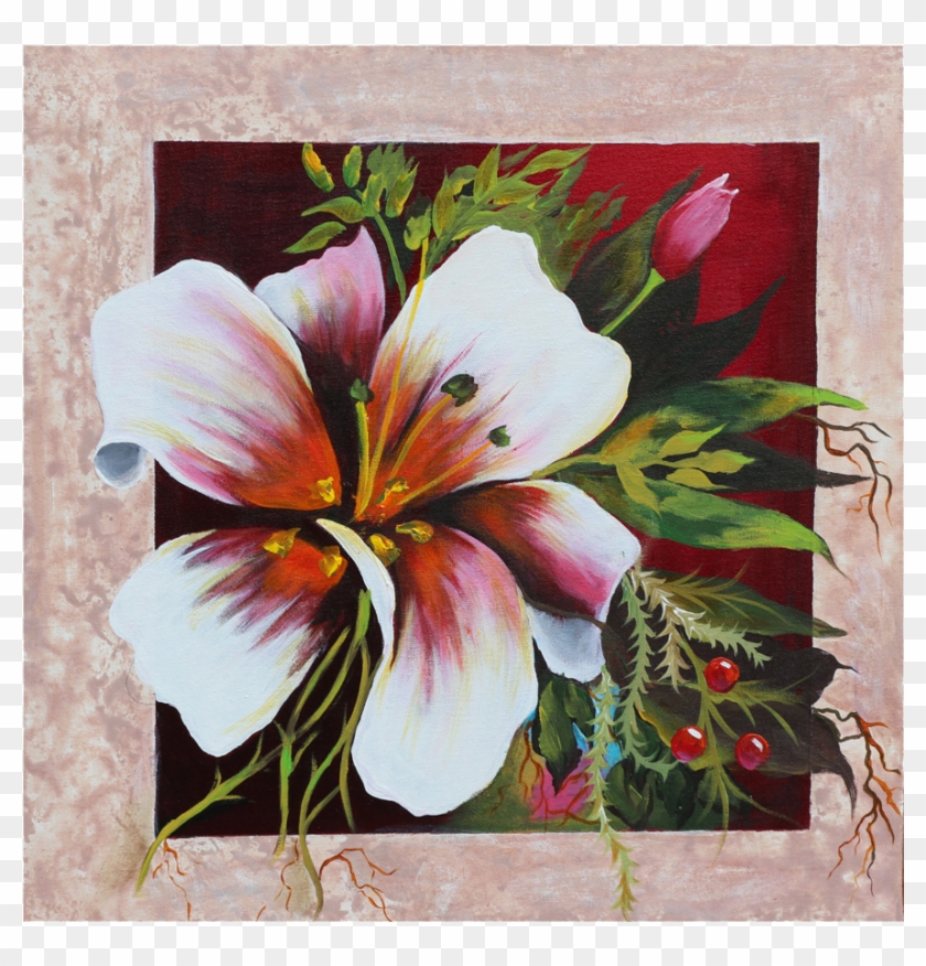 Wall Painting - Lily Clipart #949061