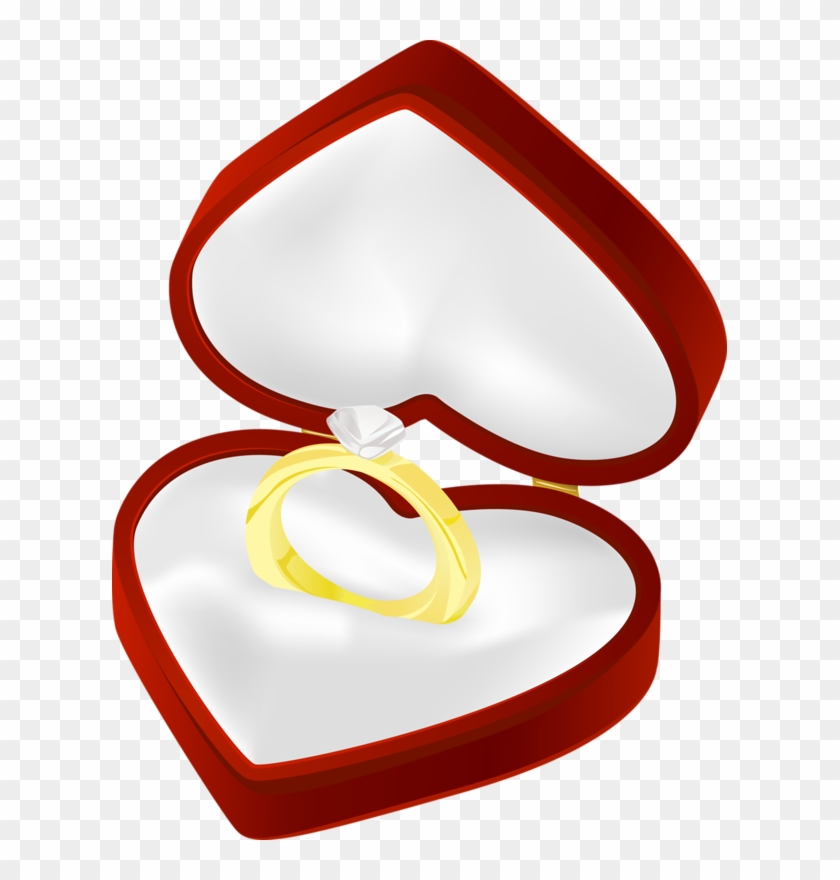Фотки Clean Heart, Couple Illustration, Just Married, - Обручальное Кольцо В Коробочке Пнг Clipart #949066