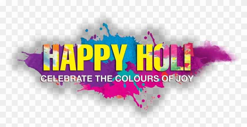 Samples Of Happy Holi Text Png - Graphic Design Clipart