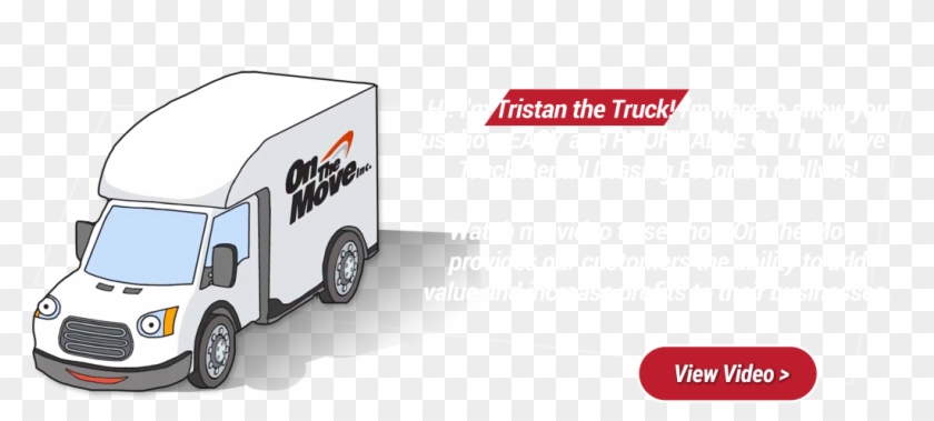 Truck Rental Leasing - Commercial Vehicle Clipart
