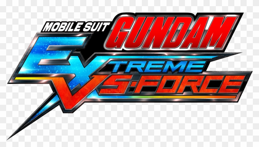 Mobile Suit Gundam - Mobile Suit Gundam Extreme Vs Force Logo Clipart