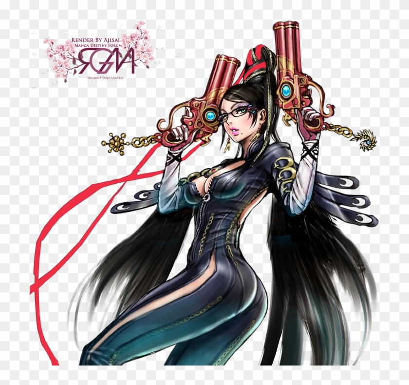 Clipart Free Bayonetta Transparent Long Hair - Png Download #949879