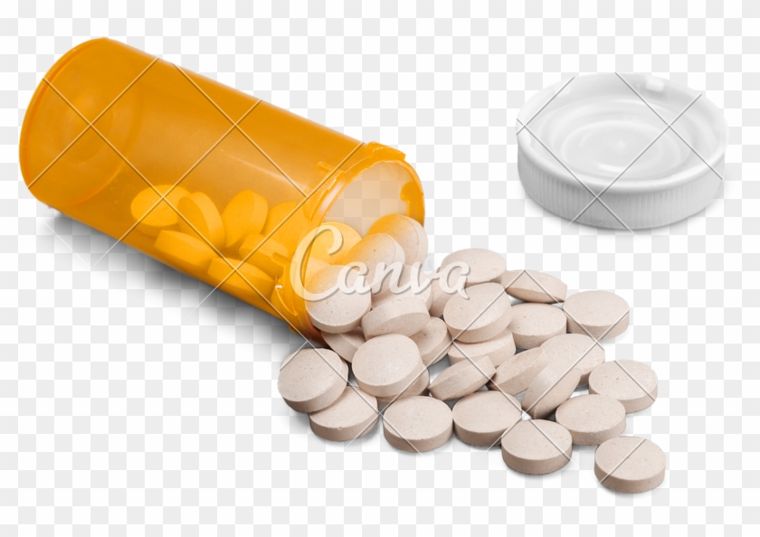 Transparent Pill Bottle - Portable Network Graphics Clipart