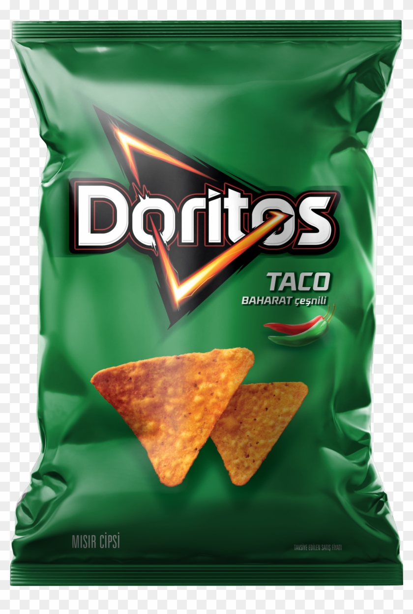 Doritos Taco 16 Gr 1 X - Doritos Nacho Cheese Flavored Tortilla Chips Clipart #950139