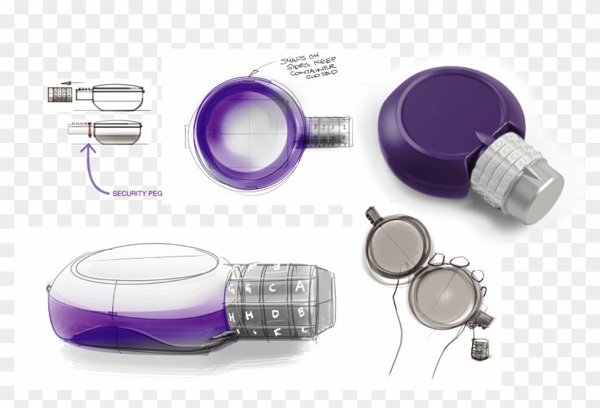 Secure Medication Bottle - Dayereh Clipart