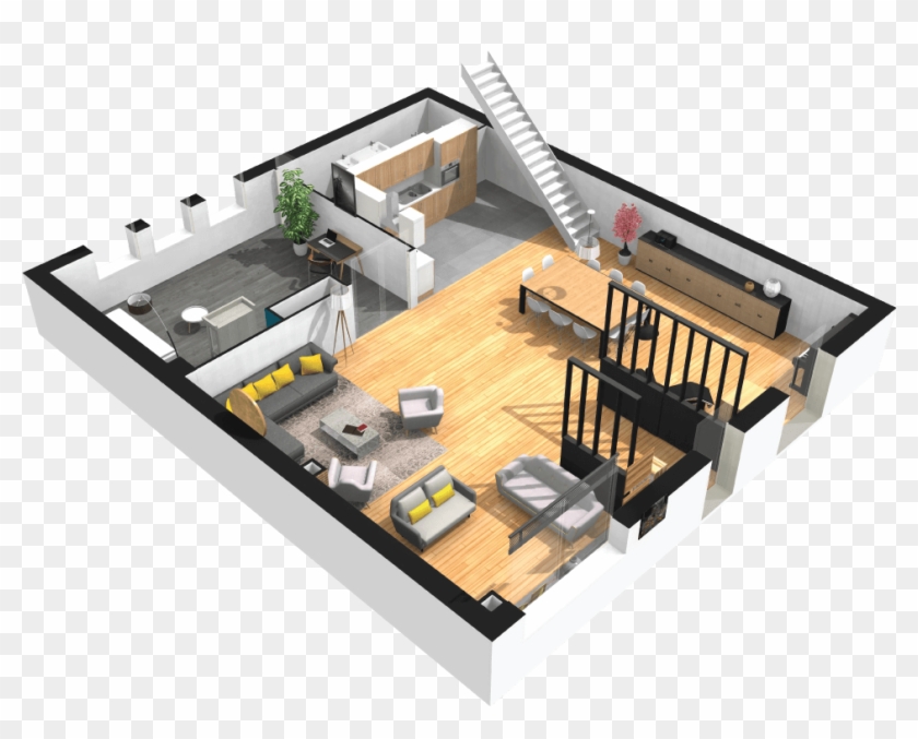 Create Your 2d Plan - Diseños De Casas 3d Clipart #950507