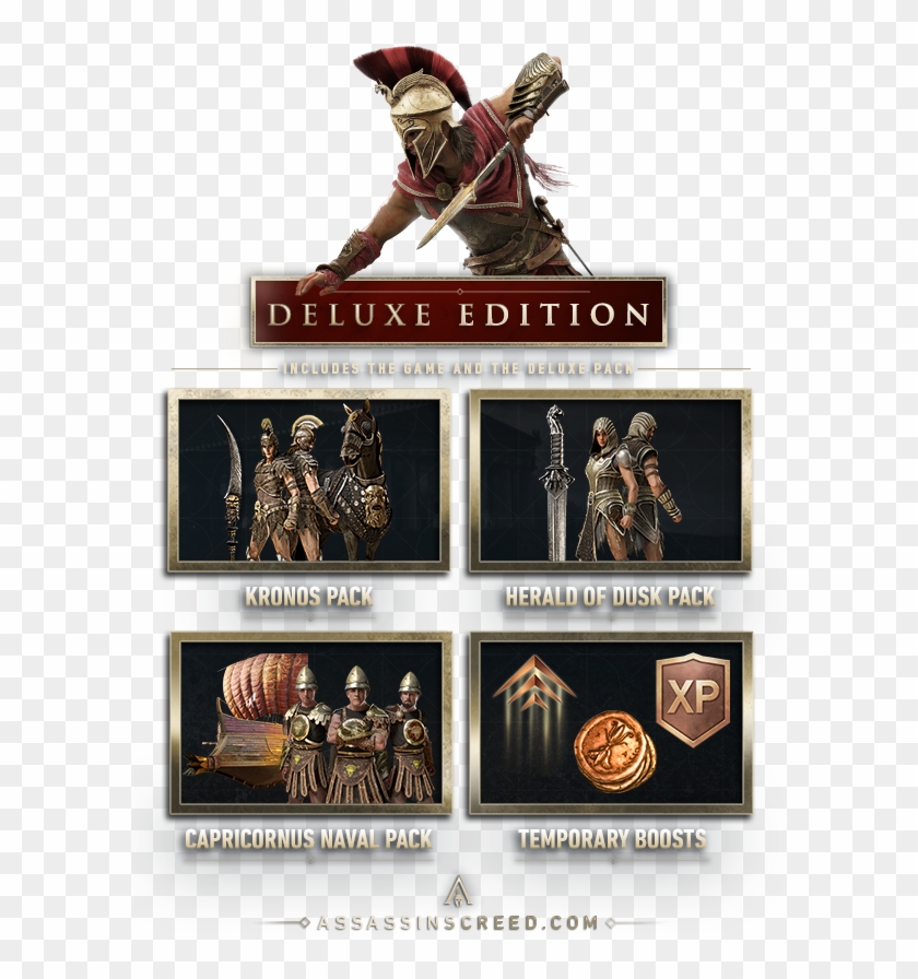 Description - Assassin's Creed Odyssey Deluxe Gold Ultimate Clipart