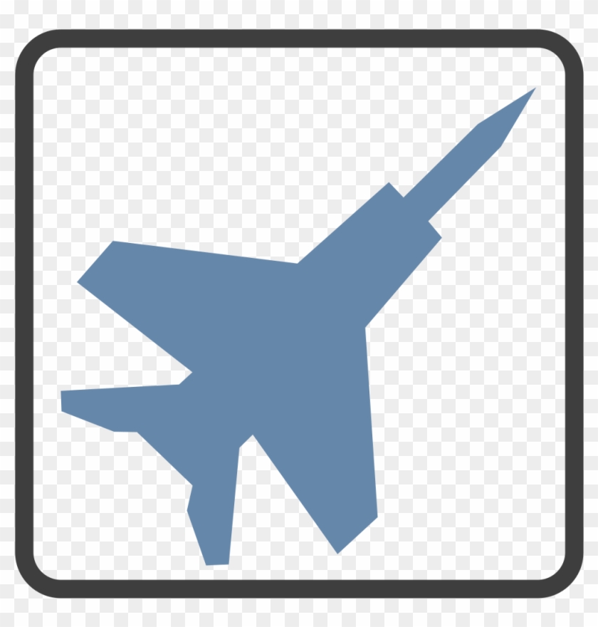Fighter Jet Grey Icon - Jet Fighter Icons Clipart