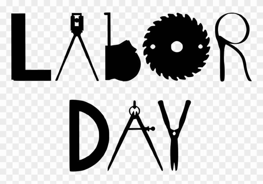 Happy Labor Day, A Secular Holiday Which We Here At - Flymo Pac A Mow Clipart #951286