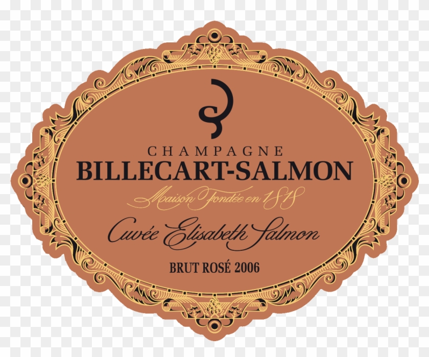 Billecart Salmon Label - Champagne Billecart Salmon Clipart