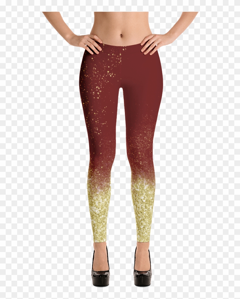 Christmasleg Red Mockup Front High Heels White Small - Fuck Leggings Clipart #951679