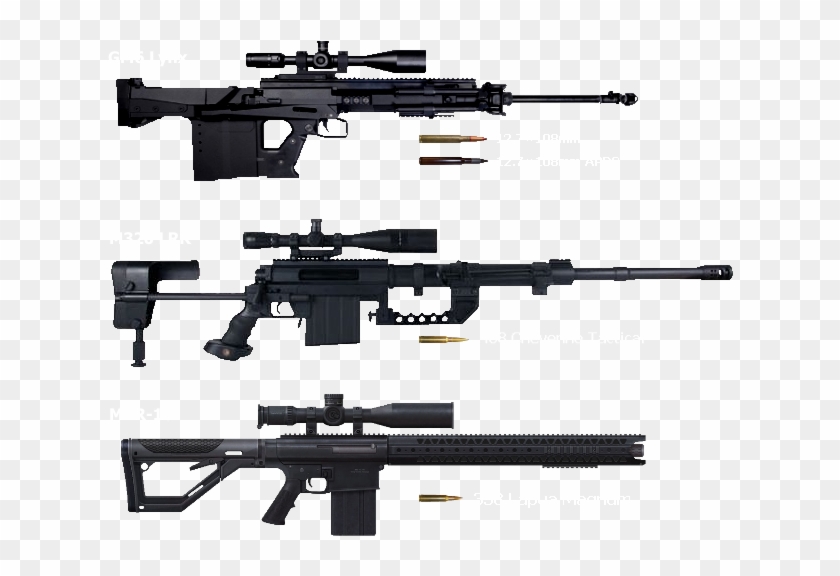 630 X 525 2 - Intervention Sniper Rifle Clipart #951897