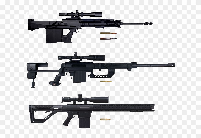 630 X 525 2 - Intervention Sniper Rifle Clipart