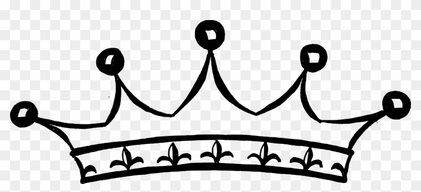Png File Size - Black And White Crown Png Clipart #951932